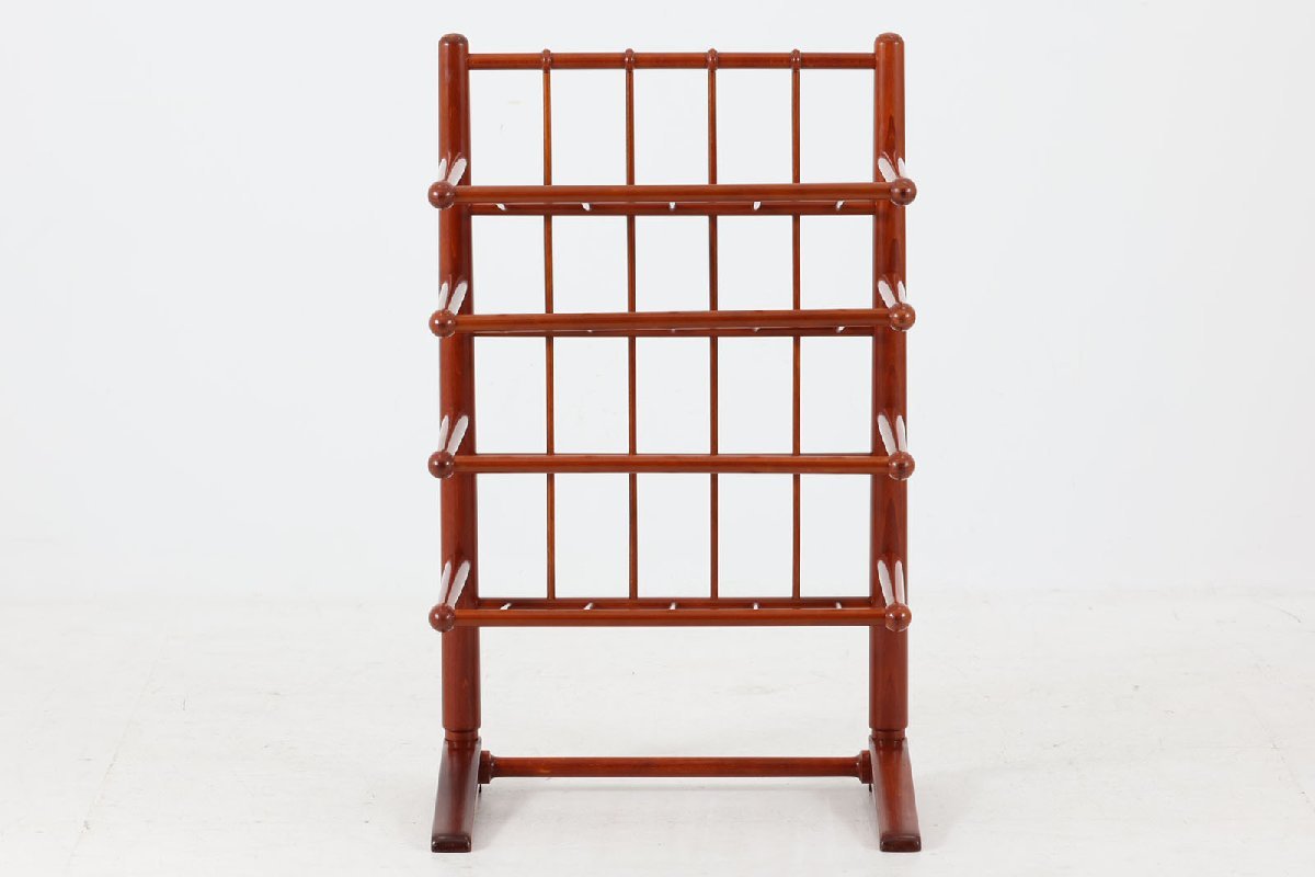  rare Frits Henningsen magazine rack Denmark made Northern Europe furniture Vintage 