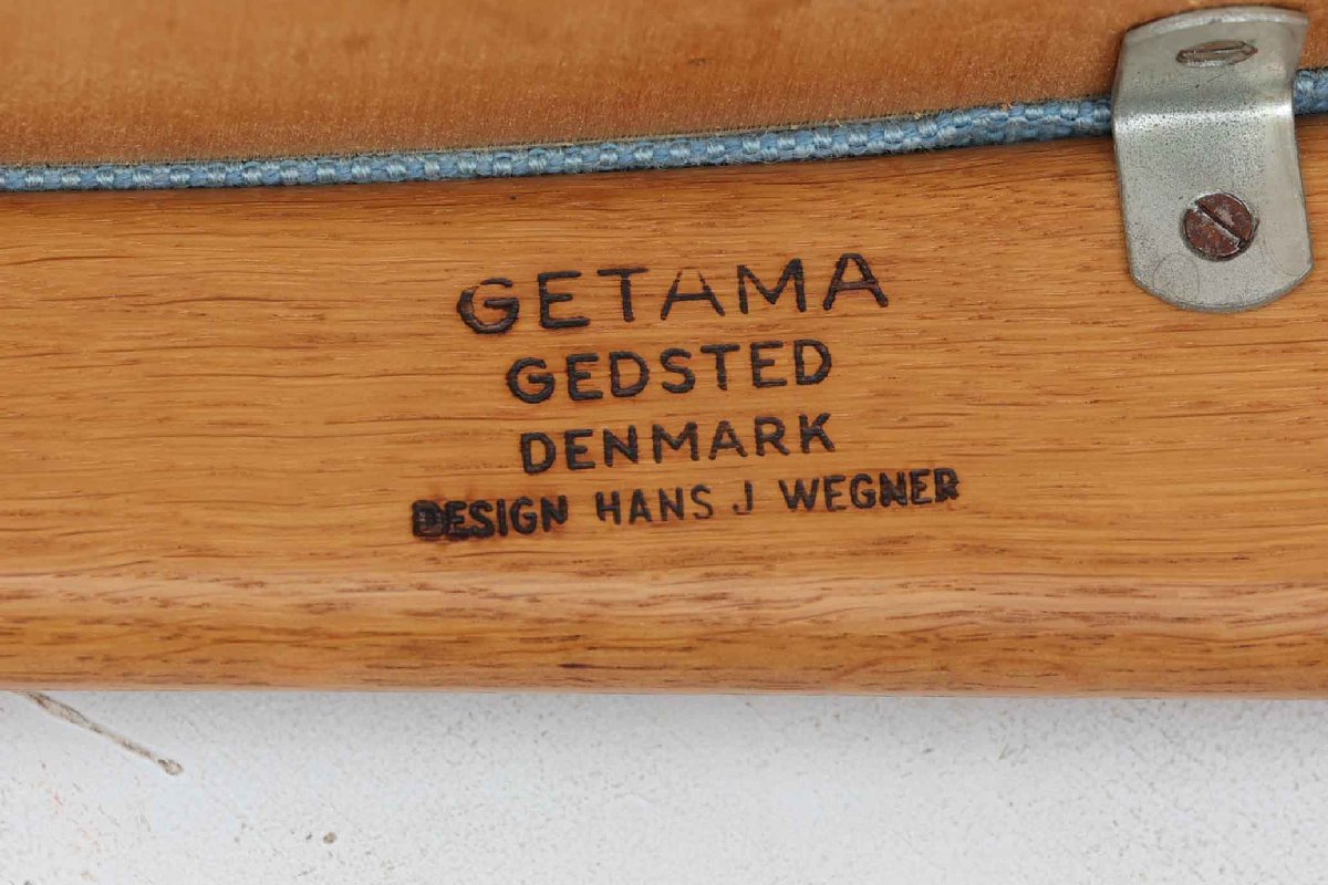 北欧家具ビンテージ　アームチェア　オーク材　Hans J.Wegner（ハンス・J・ウェグナー）　GETAMA/ゲタマ_画像8