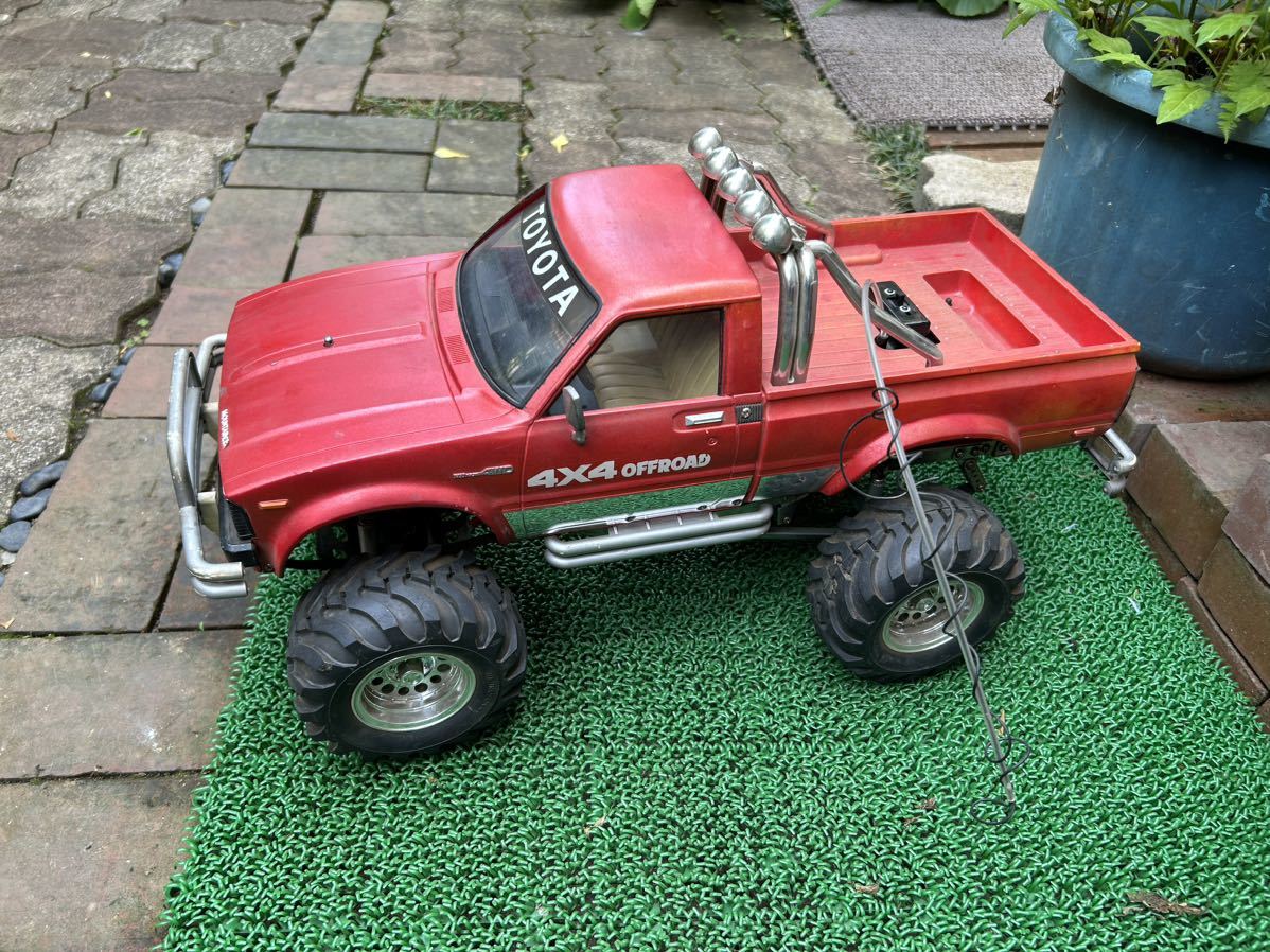 タミヤ 1/10 当時物 トヨタハイラックス マウンテンライダー タミヤ 1/10 当時物 トヨタハイラックス マウンテンライダー