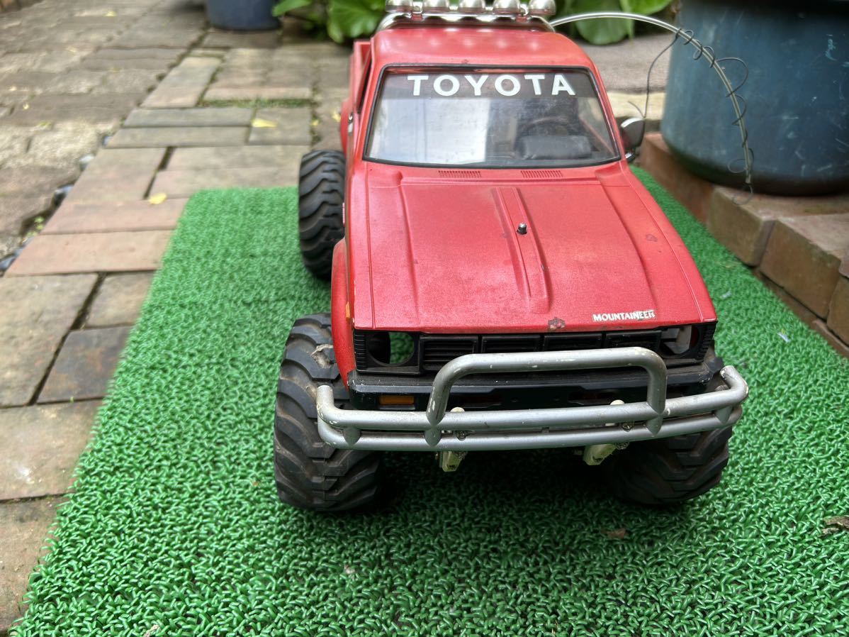 タミヤ 1/10 当時物 トヨタハイラックス マウンテンライダー タミヤ 1/10 当時物 トヨタハイラックス マウンテンライダー