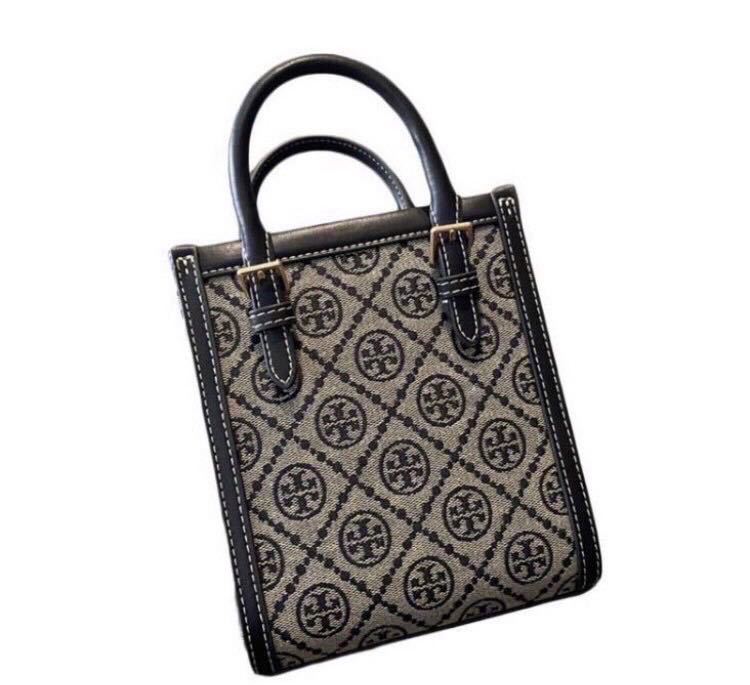 Tory Burch Tモノグラム ジャカード ミニショダルーバッグ ミニ 新品