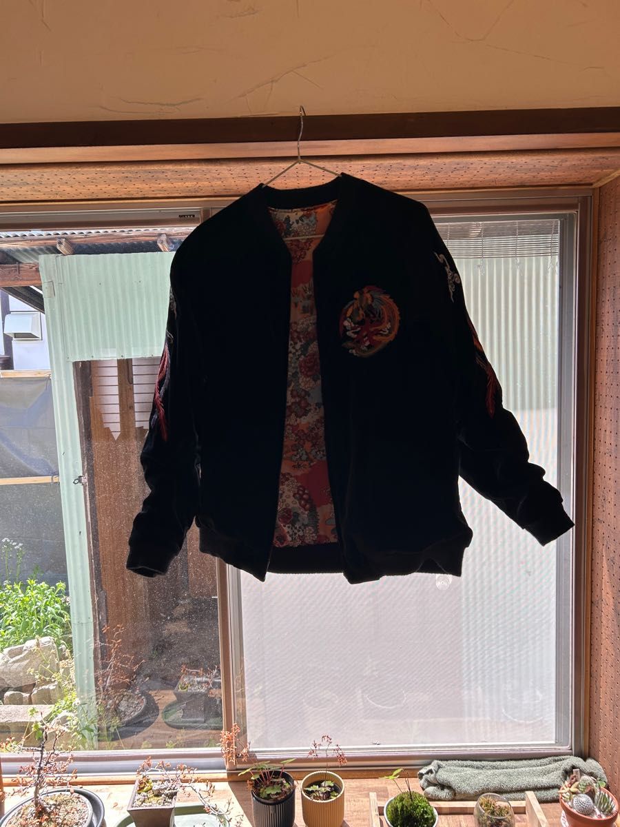 オスティアジャパン 衣 スカジャン 八百屋お菊 新品未使用 M オスティアジャパン 衣 スカジャン 八百屋お菊 新品未使用 M