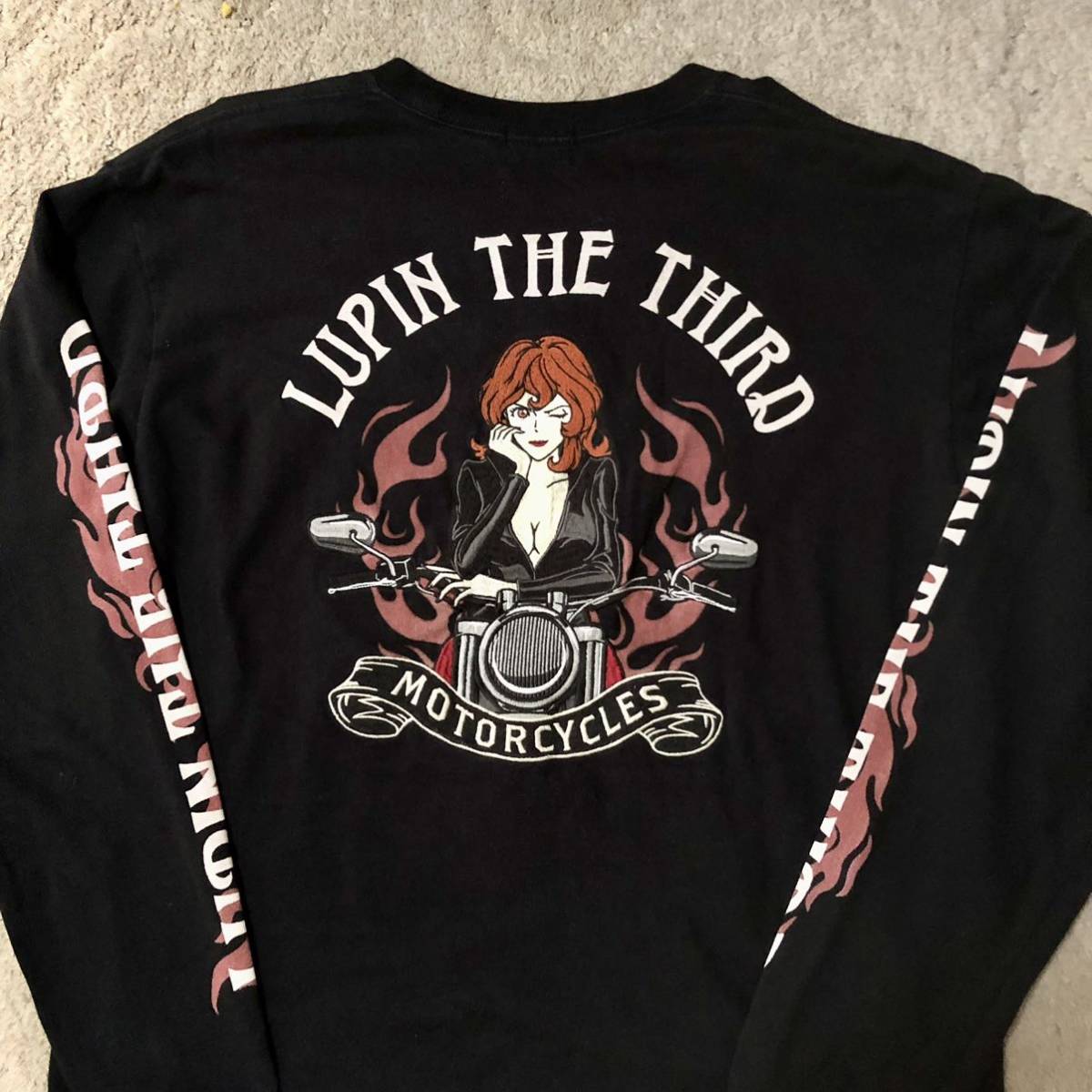 ルパン三世 峰不二子 刺繍 長袖 Tシャツ 黒 XXL 3L ロンT|Yahoo ルパン三世 峰不二子 刺繍 長袖 Tシャツ 黒 XXL 3L ロンT|Yahoo