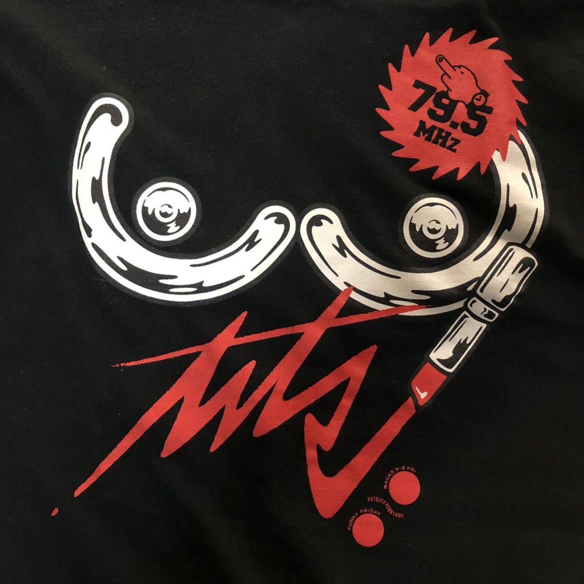funky friday NACK5 Tシャツ 黒 Lサイズ ファンキーフライデー funky friday NACK5 Tシャツ 黒 Lサイズ ファンキーフライデー