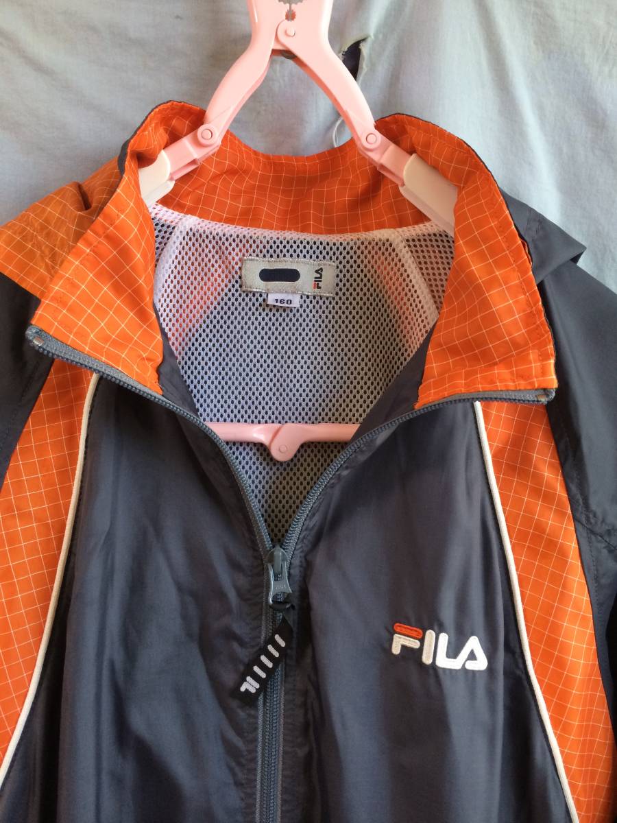 FILA jersey 160cm lining mesh anonymity delivery ( tube 0073)