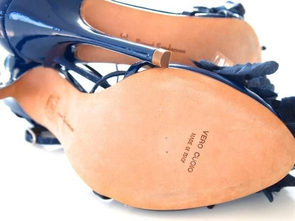 未使用 ルパート サンダーソン ストラップ ヒール Rupert Sanderson 定価12.4万 ★　サイズ:37(24cmほど) ヒール:10cm