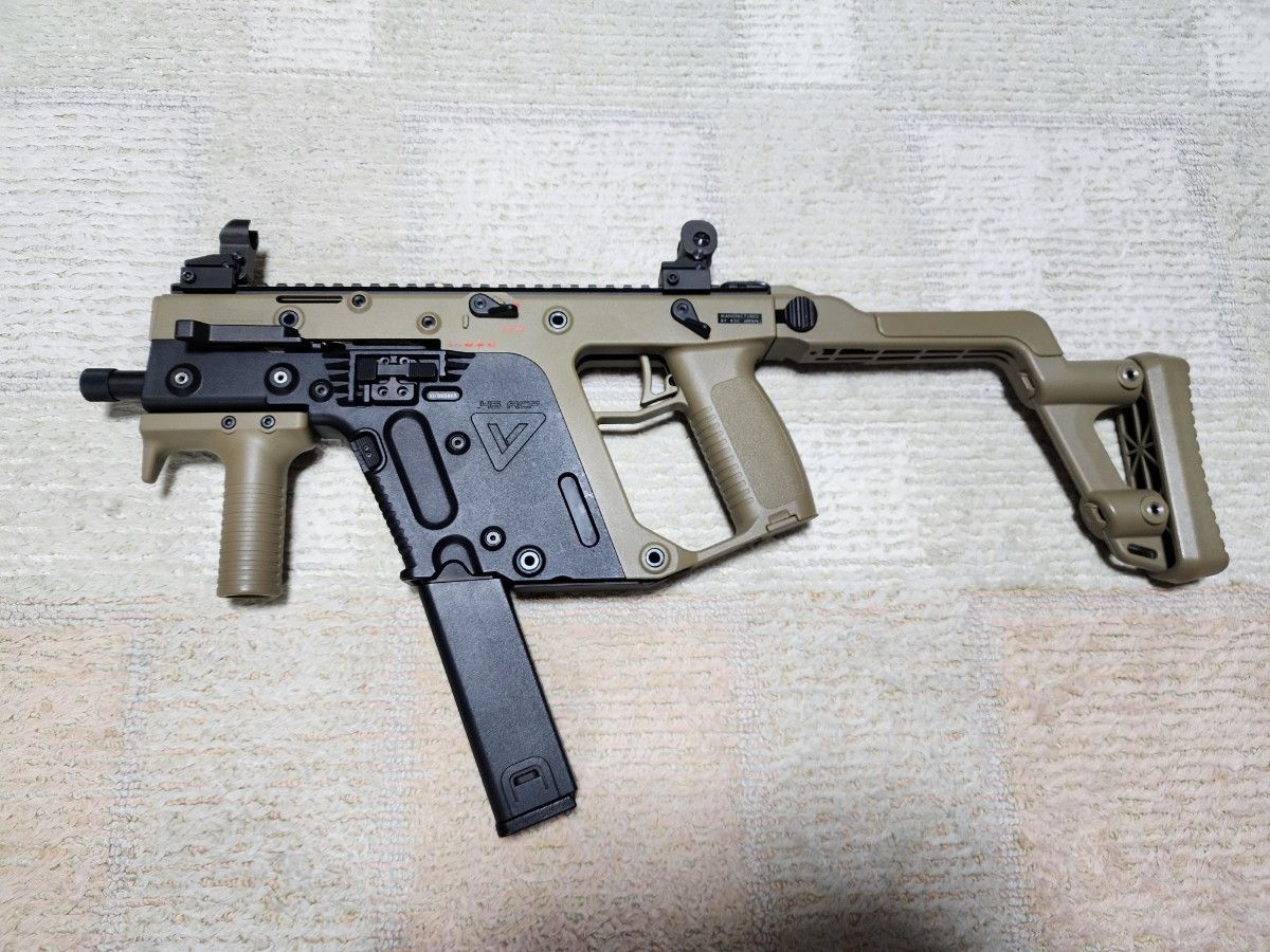KSC KRISS Vector クリスベクター FDE/ブラック ツートン ガスブロー