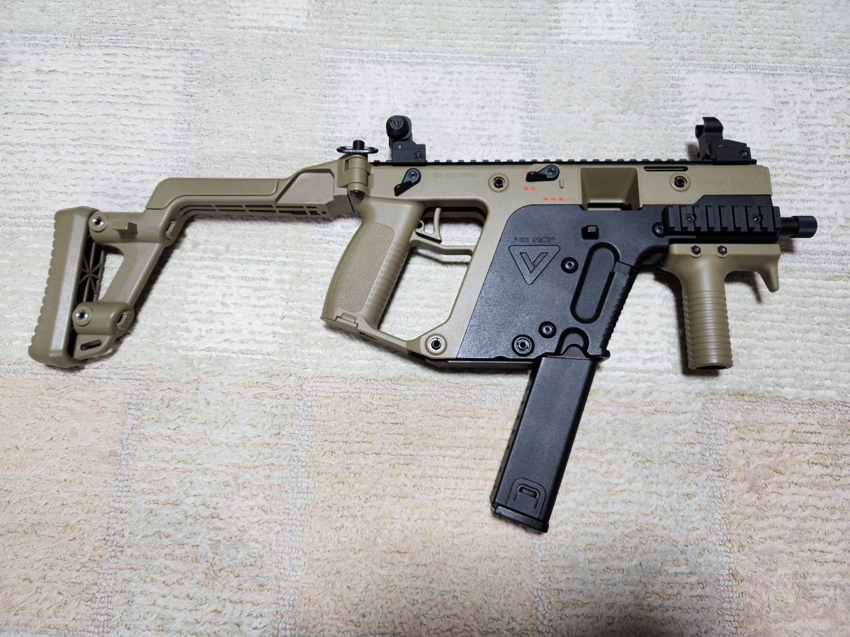 KSC KRISS Vector クリスベクター FDE/ブラック ツートン ガスブロー