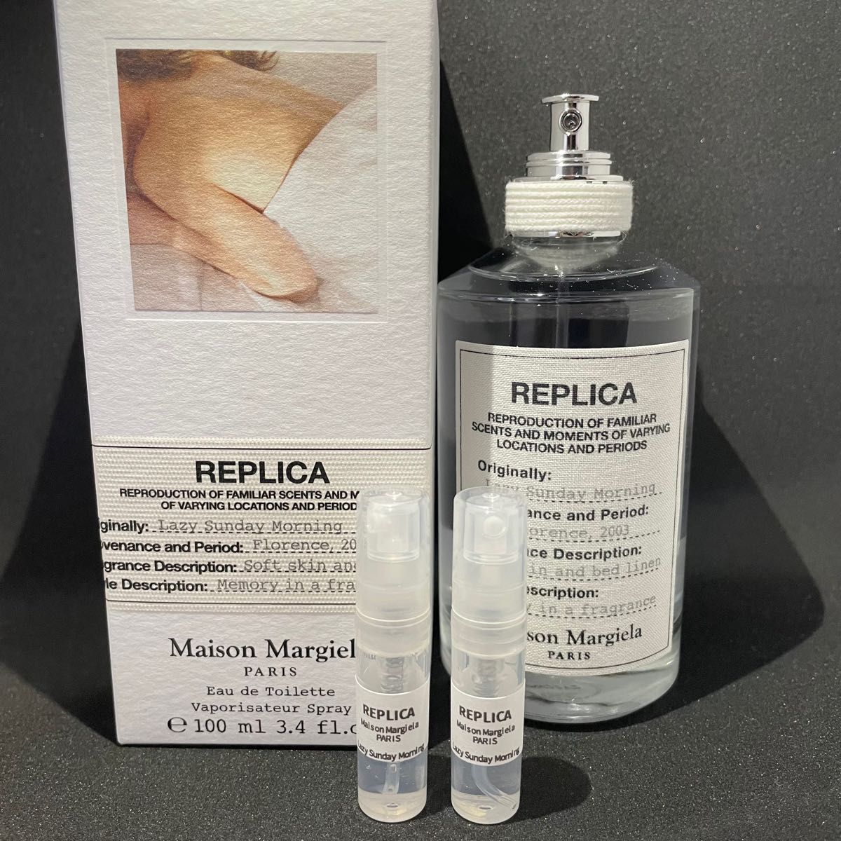 お試し】 Maison Margiela 香水 レプリカ マルジェラ 3ml 1.5ml×2 レイジーサンデーモーニング 