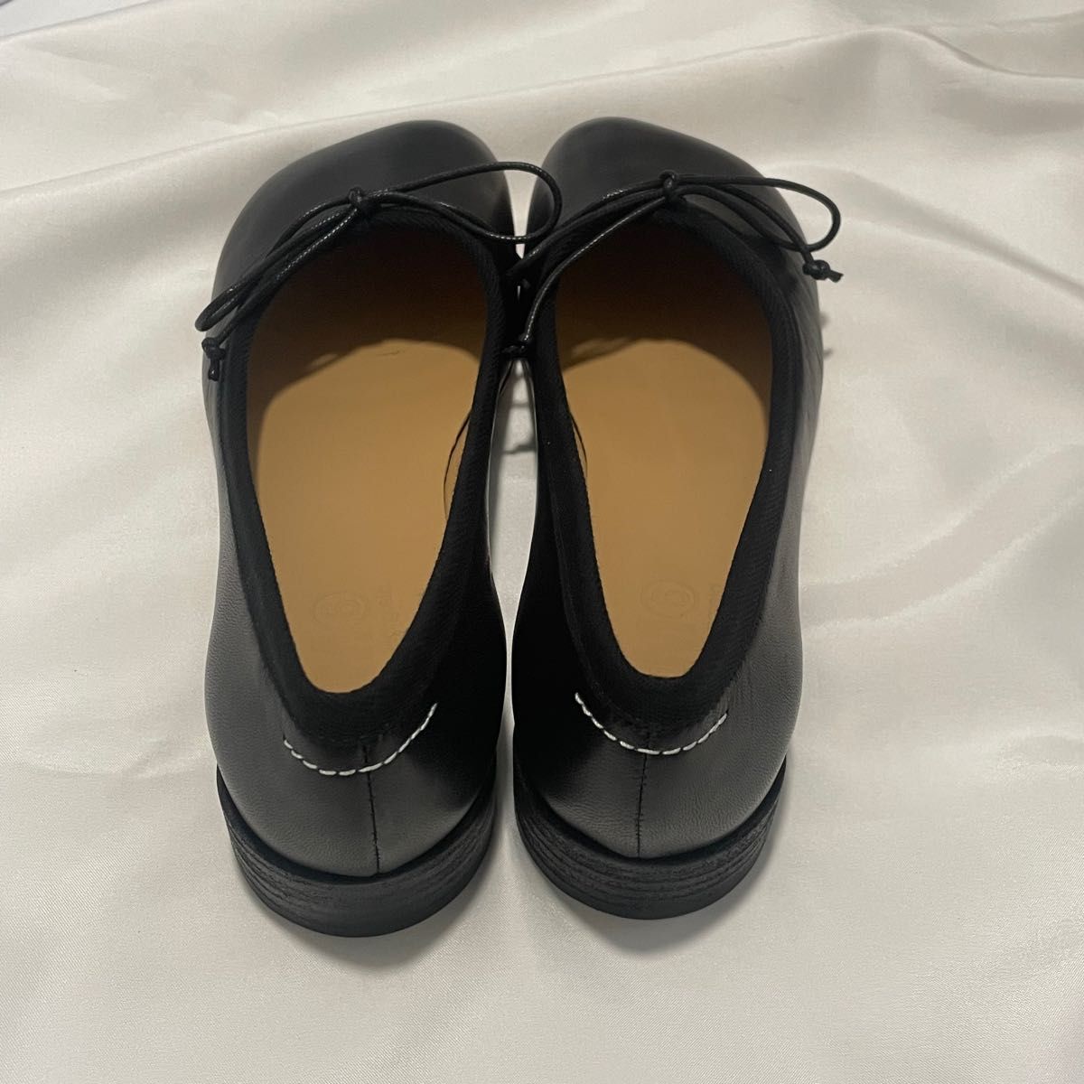 □ MM6 Maison Margiela アナトミック デコルテ バレリーナシューズ