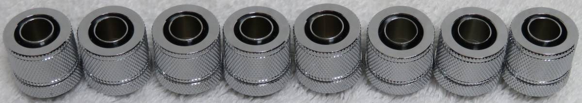 コルセア　CORSAIR Hydro X Series XF Compression 10/13mm Fitting Four Pack - Chrome (CX-9051001-WW) 2箱(8個入り)_①_画像4