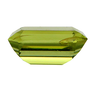 4266 裸石 ルース イエローシリマナイト 2.23ct 帯緑の深い黄色 スリランカ産 瑞浪鉱物展示館_画像2