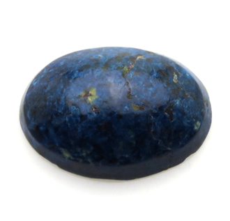 4274 レアストーン 裸石 ルース シャッタカイト 6.54ct 青い銅のケイ酸塩鉱物 アリゾナ産 瑞浪鉱物展示館