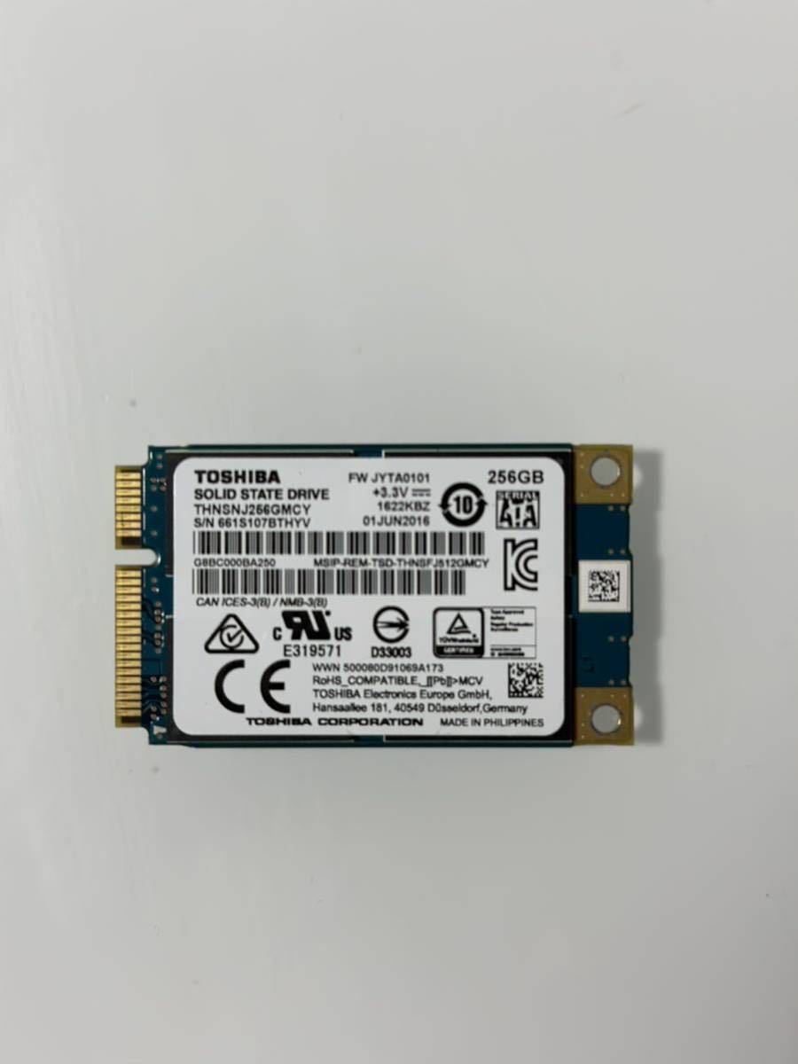 ヤフオク! - 中古SSD Toshiba 東芝 mSATA SSD 25...