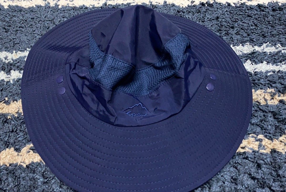 サファリハット 日よけ帽子 男女兼用 超軽量 吸湿速乾 メッシュ UVカット 紫外線対策 通気性｜PayPayフリマ