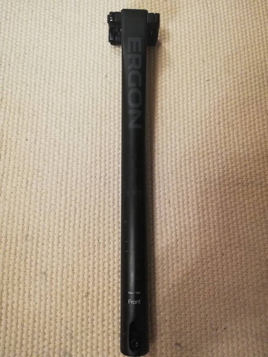 数量は多 ERGON カーボンシートポスト 27.2mm 直径27.2mm