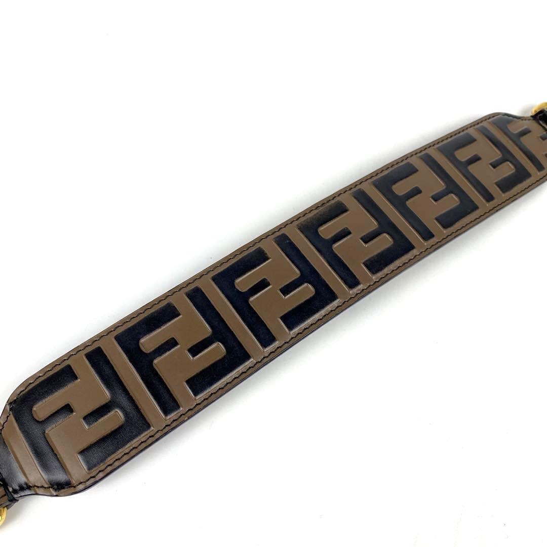 美品□FENDI フェンディ ストラップユー ミニ ショルダー バッグ