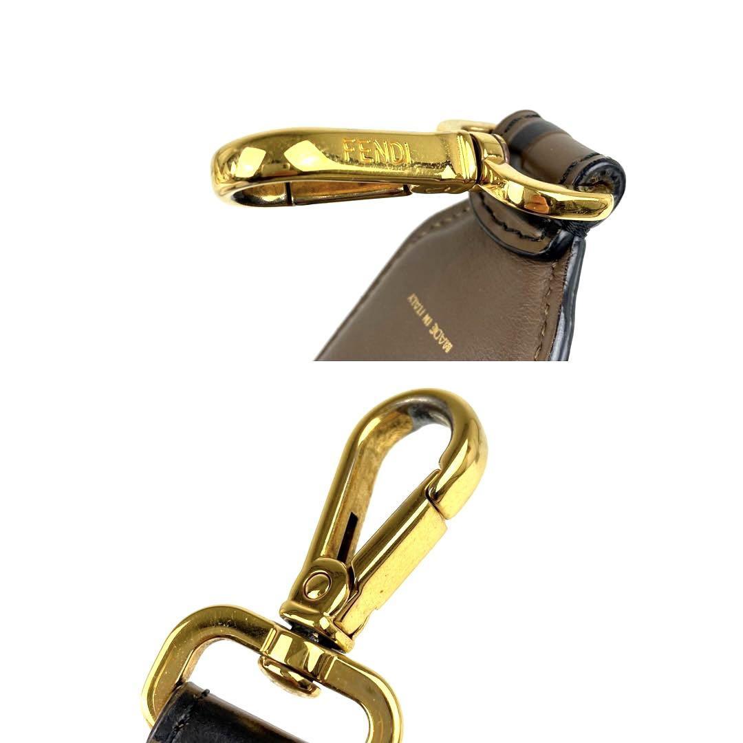 美品□FENDI フェンディ ストラップユー ミニ ショルダー バッグ