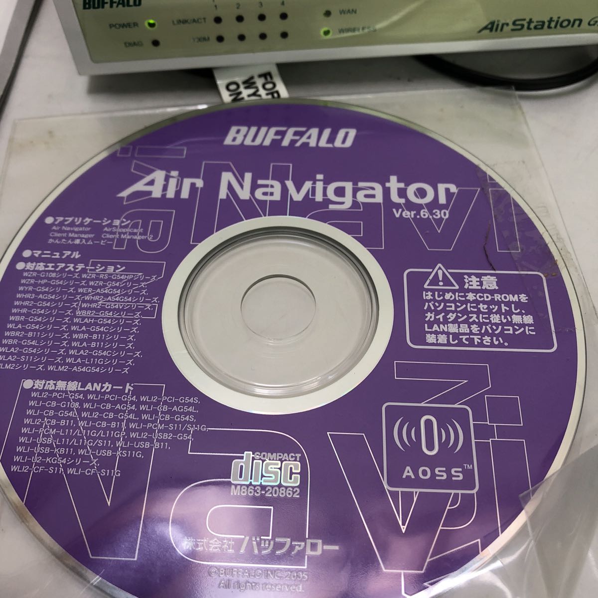 Buffalo WYR-G54 無線LANルーター バッファロー_画像3