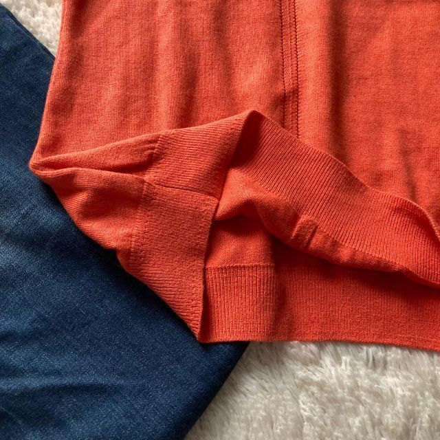 ヤフオク! - シルクカシミヤ milly 半袖 サマーニットプルオーバー...