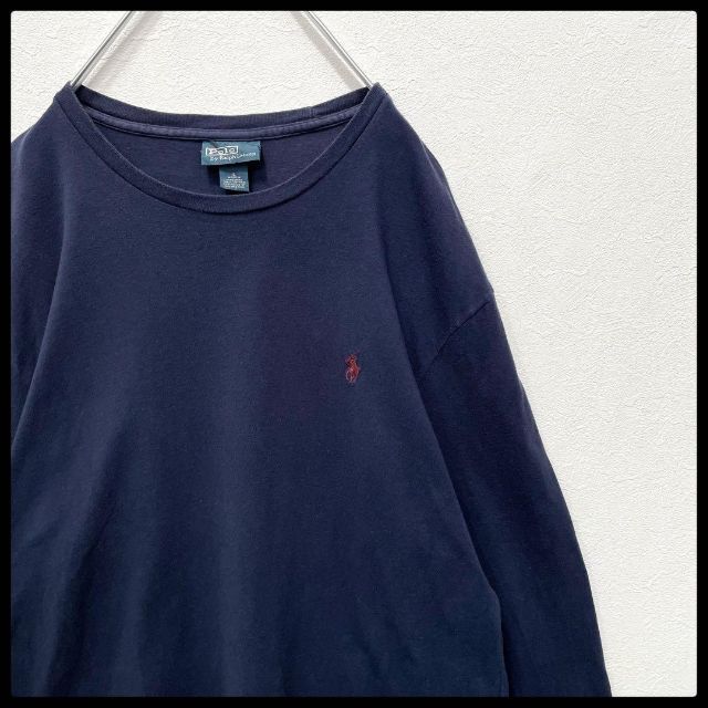 Polo Ralph Lauren ポニー ポロ スクリプト ロングTシャツ ロンT 大人気 ポロラルフローレン 刺繍ロゴ ポニー ロングスリーブT