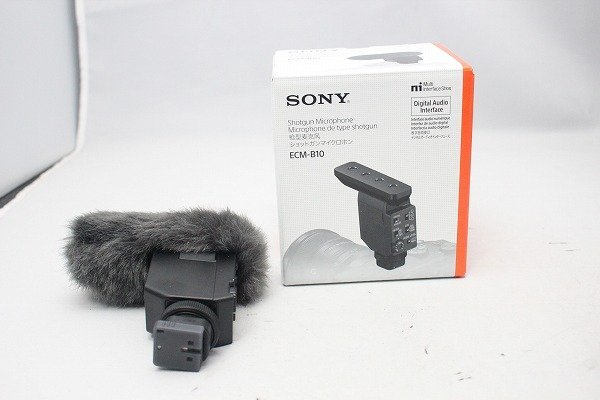 ◇美品◇SONY ソニー ショットガンマイクロホン ECM-B10 | www.annugeo.com