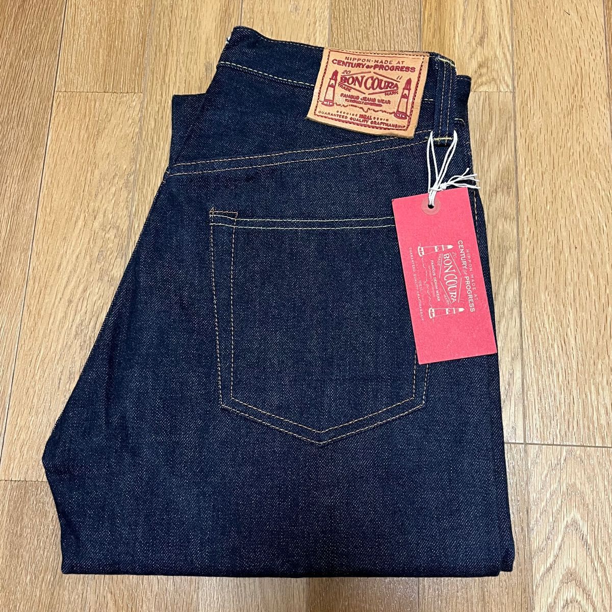 新品 ボンクラ BONCOURA XX 29 リジッド 生デニム ジーンズ 新品 ボンクラ BONCOURA XX 29 リジッド 生デニム ジーンズ