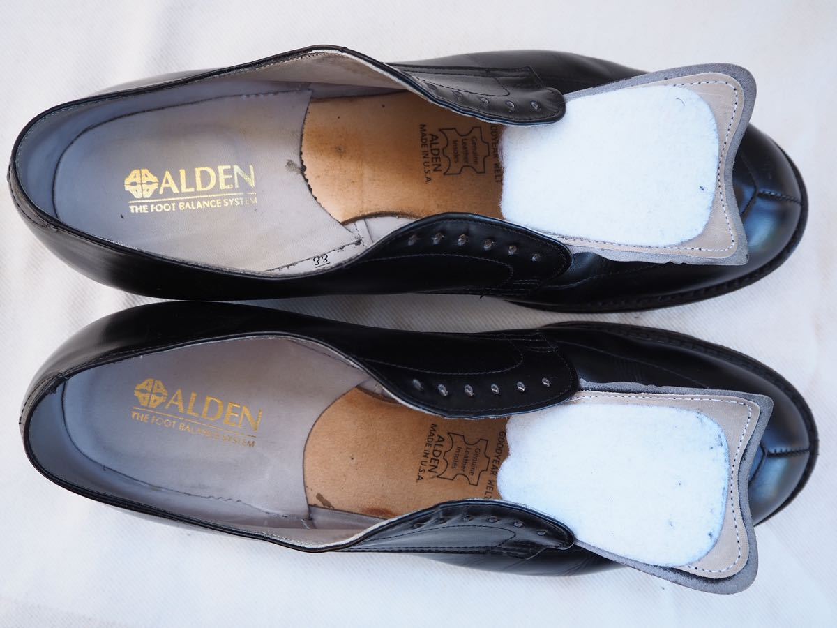 90s ALDEN 539 Vtip dress shoesオールデン ブイチップドレスシューズ　モディファイドラスト