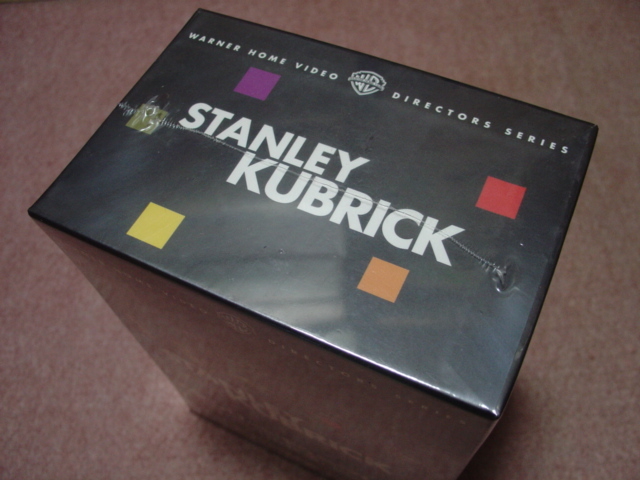 送料込/未開封10枚組DVD-BOX●スタンリー・キューブリック コレクション 初回限定盤●2001年宇宙の旅/時計じかけのオレンジ/シャイニング_天井です