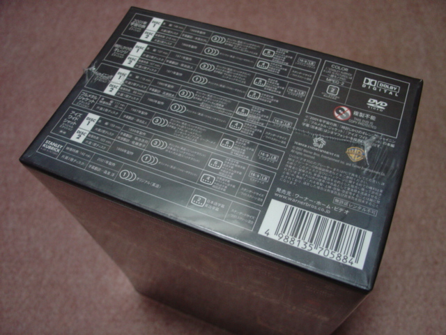 送料込/未開封10枚組DVD-BOX●スタンリー・キューブリック コレクション 初回限定盤●2001年宇宙の旅/時計じかけのオレンジ/シャイニング_底部です