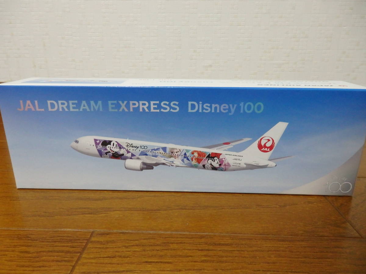  prompt decision! new goods limitation Japan Air Lines JAL DREAM EXPRESS Disney100 1/200 BOEING 767-300ER Disney 100 anniversary snap in model model plain 