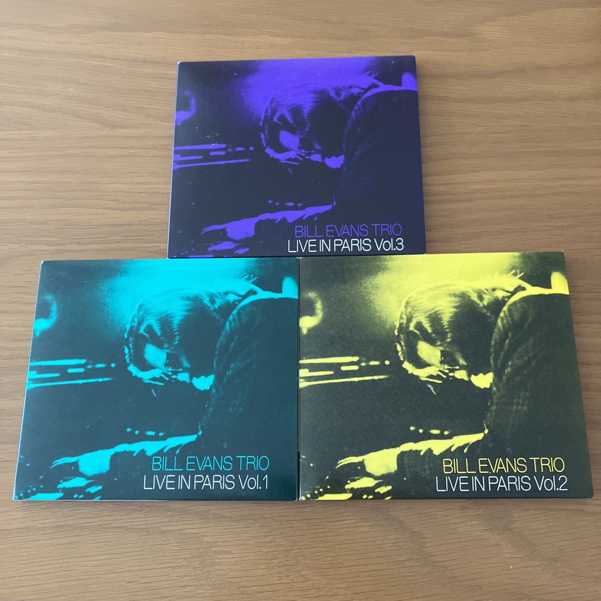 希少CD3枚セットBill Evans Trio Live In Paris vol.1.2.3 廃盤CD-
