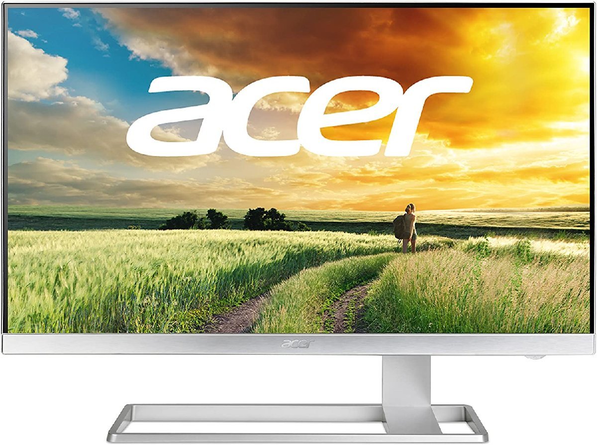 最安値挑戦！ (中古品)Acer ディスプレイ モニター S277HKwmidpp 27