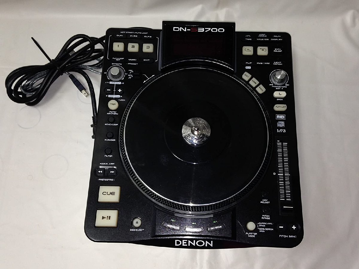 品)DENON DN-S3700 DJ CDプレーヤー ブラック | normanhubbard.com