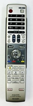 (中古品)シャープ DVD DV-AC52、DV-AC55用リモコン送信機 0046380181