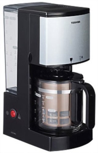 (品)TOSHIBA コーヒーメーカー ブラック HCD-6MJ(K)のサムネイル