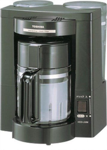 (品)TOSHIBA コーヒーメーカー ブラック HCD-L50M(K)