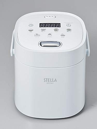 新しい到着 (中古品)VERSOS 炊飯器 V VS-KE02W STELLA 多機能炊飯器