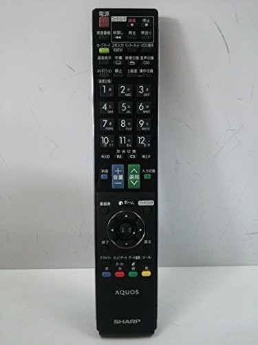 (中古品)シャープ テレビリモコン GA881WJSA