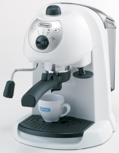 (中古品)DeLonghi エスプレッソ・カプチーノメーカー ホワイト EC200N-W