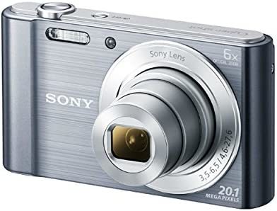 高い品質 (中古品)Sony Cyber-Shot sliver Zoom, Optical 6x Camera