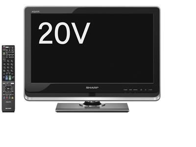 シャープ 20V型 液晶 テレビ AQUOS LC-20DZ3S ハイビジョン HDD(外付) 201