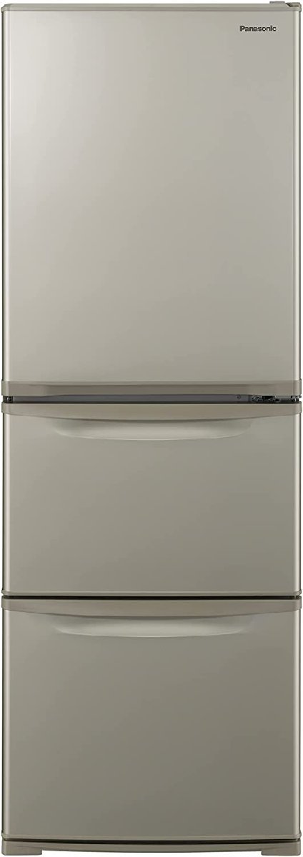(品)パナソニック 冷蔵庫 幅59cm 335L グレイスゴールド NR-C343C-N 3ドア 右開