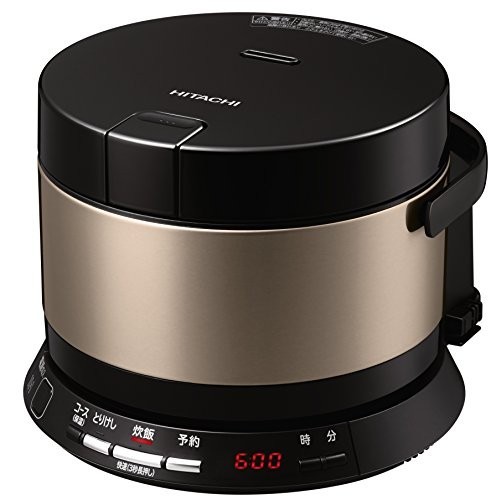 (中古品)日立 炊飯器 IH 打込鉄釜 おひつ御膳 2合 RZ-WS2M N