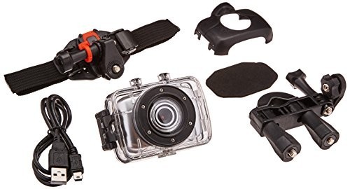 (中古品)Proscan PAC100 Waterproof Sports & Action Video Camera Silver by Prosc