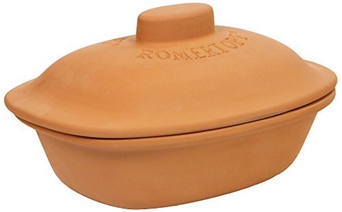 (中古品)Rテδカmertopf 99190 Trend Series Glazed Clay Cooker 3.1 quart Tan by Rテ