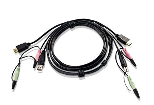 大人気新品 (中古品)ATEN 2L-7D02UH 1.8m KVMケーブル HDMI その他