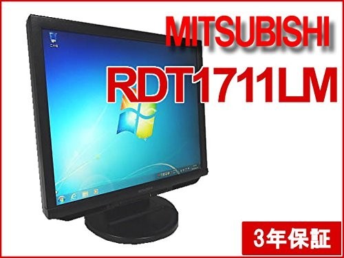 バーゲンで (中古品)MITSUBISHI RDT1711LM(BK) ブラック 17型液晶