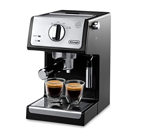 (中古品)De'Longhi ECP3220 Espresso Cappuccino Maker Manual Frother 37 oz. Capa