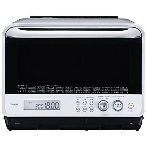 ( secondhand goods ) Toshiba heating water steam microwave oven 30L stone kiln dome gran white ER-ND300(W